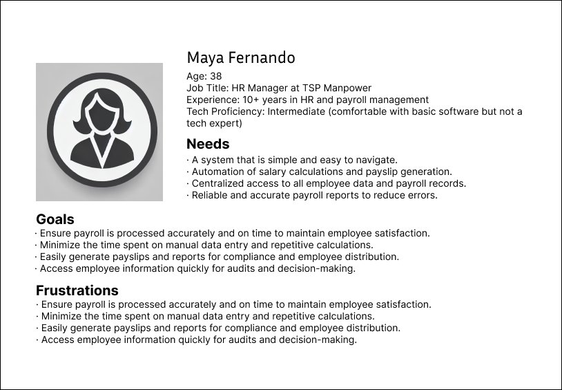maya user persona